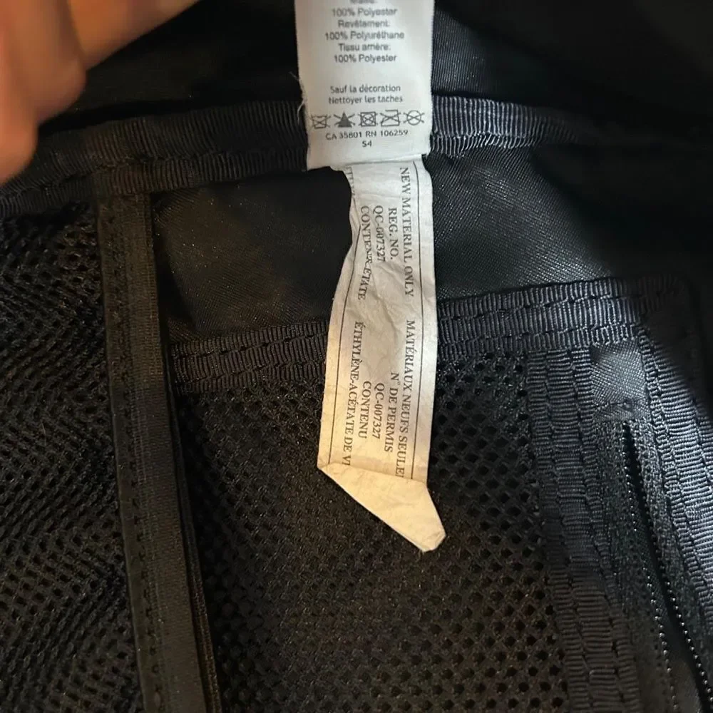 Lululemon Athletica Black Backpack